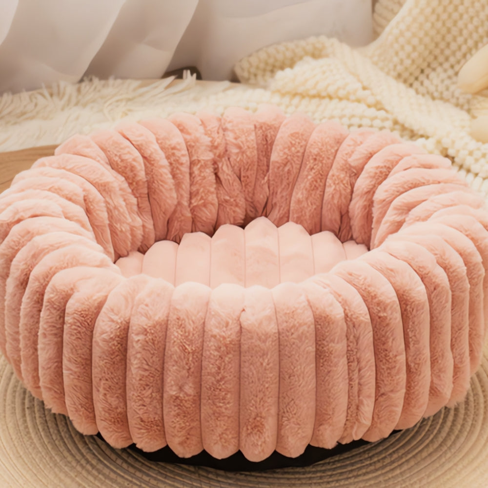 Huisdierbed - CozyNest - Pluche Comfort - Rustgevend Design