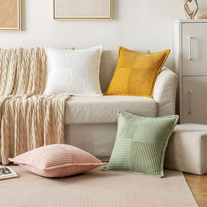 Kussenhoes - CozyNest - Decoratief Ontwerp - Zachte Stof