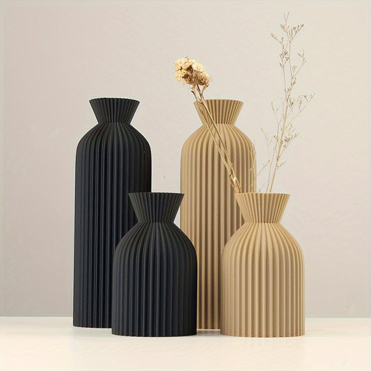 Vaas - BohoStyle - Chic Design - Decoratieve Plastic