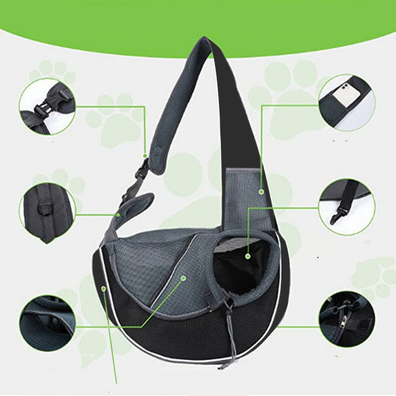 Dierenvervoertas - EasyCarry - Ergonomisch Ontwerp - Comfortabel Vervoer