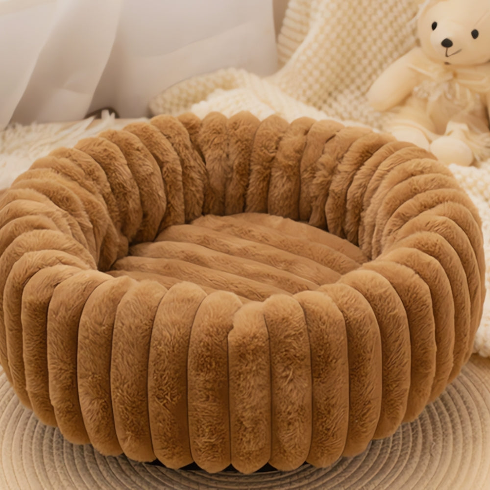 Huisdierbed - CozyNest - Pluche Comfort - Rustgevend Design