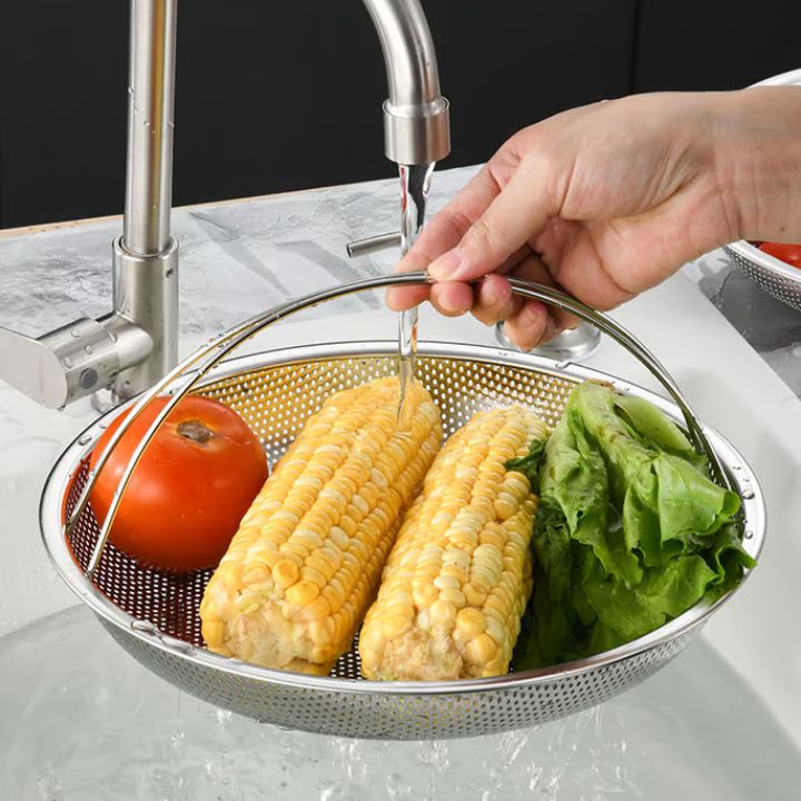 Stoommand - CookMesh - Roestvrijstaal - Inklapbaar Design
