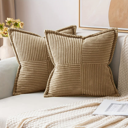 Kussenhoes - CozyNest - Decoratief Ontwerp - Zachte Stof