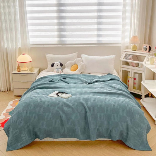 Deken - SoftWeave - Wafelstructuur - Gezellig Comfort