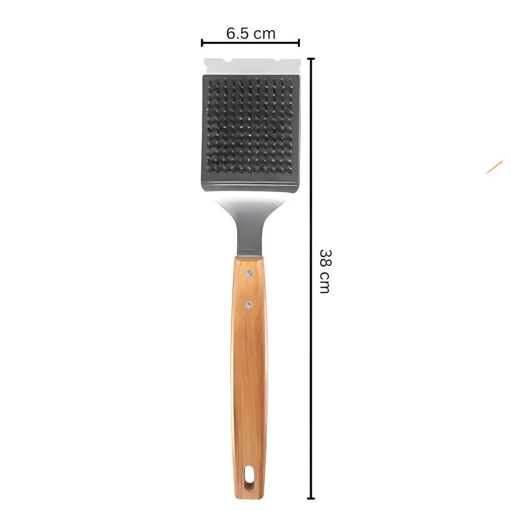 Grillreiniger - BBQPro - Stalen Schraper - Krachtige Borstel