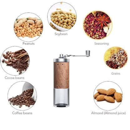 Koffiemolen - RusticBrew - Houten Design - Handmatig Molen