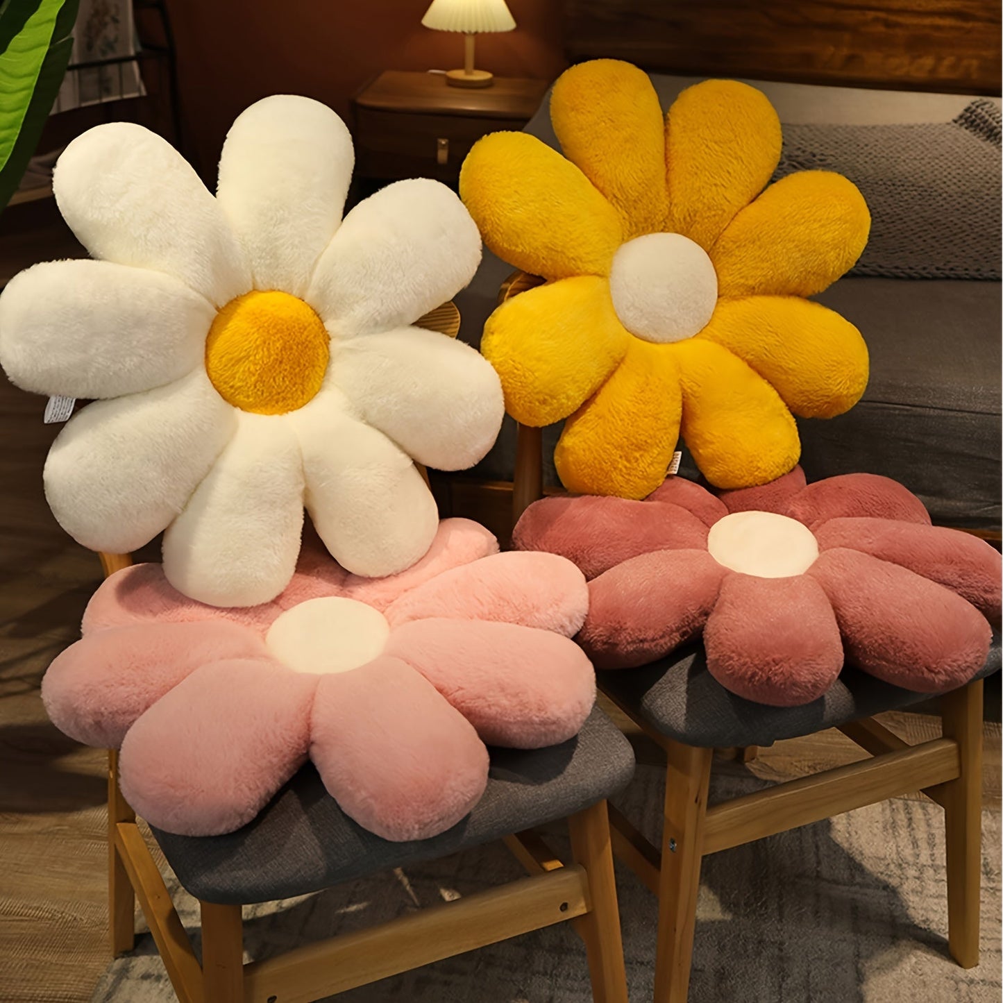 Kussen - SoftBloom - Bloemvorm - Gezellig Design