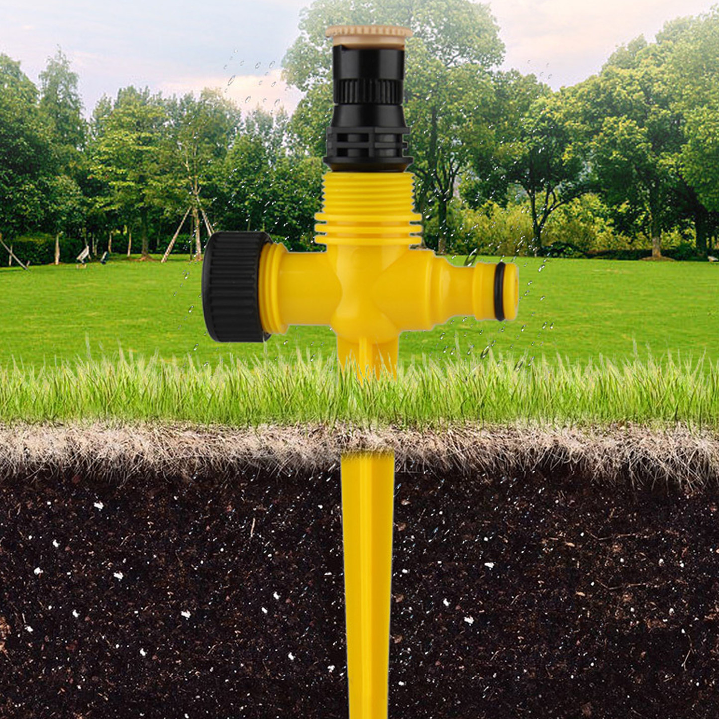 Sproeier - AquaMax - Draaibaar Design - Waterbesparende Irrigatie