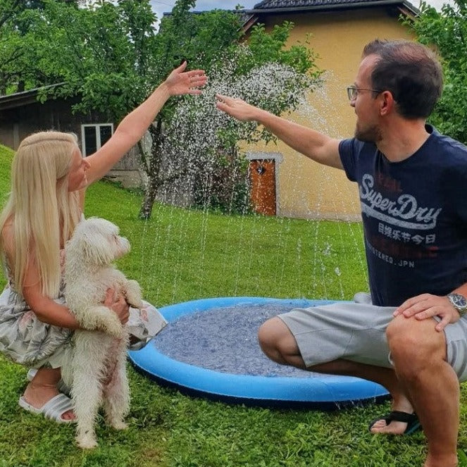 Water Speelmat - PetSplash - Opvouwbaar Zwembad - Koelend Plezier