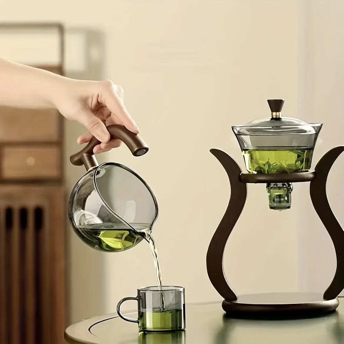 Theepot Set - BrewMaster - Magnetische Dripper - Unieke Infuser