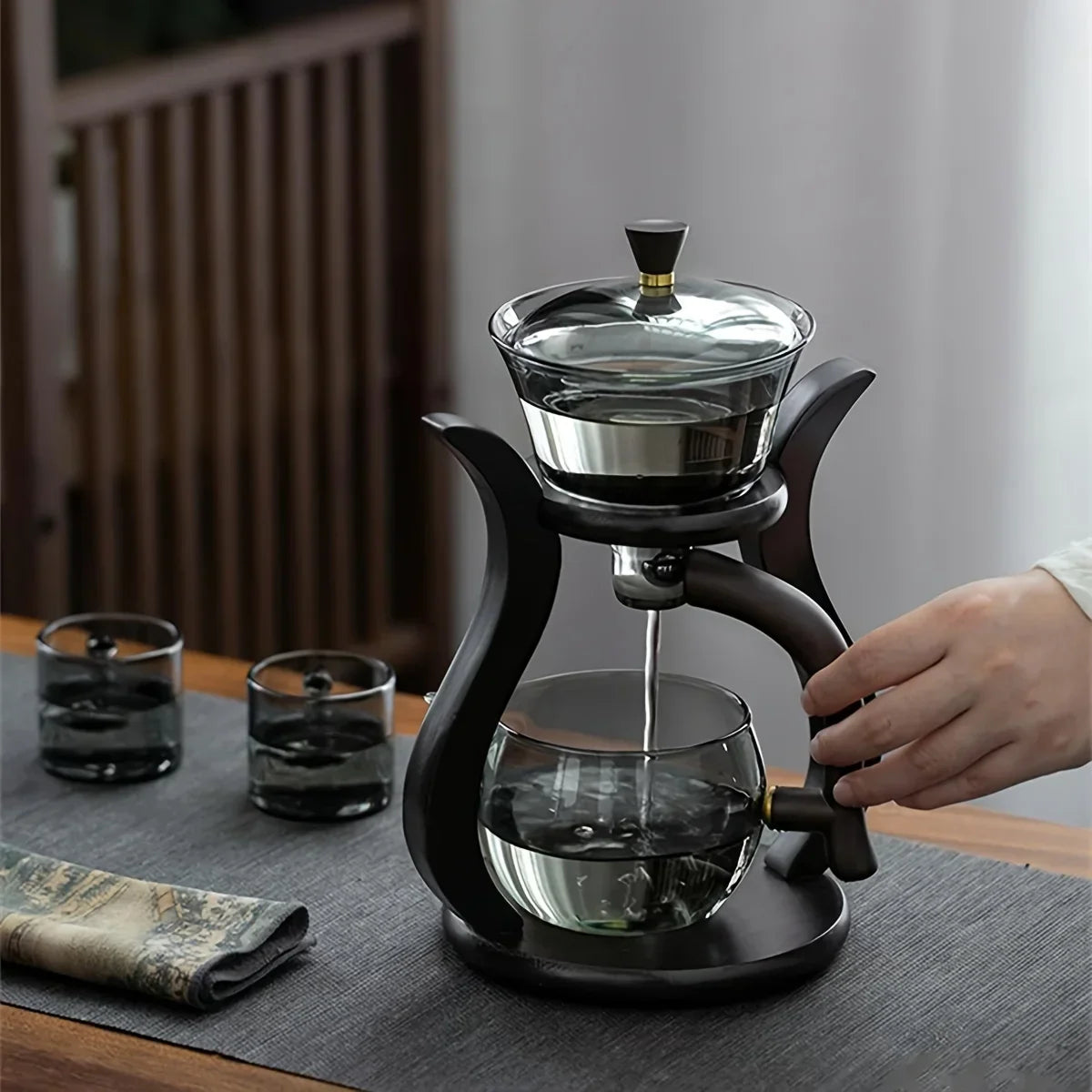 Theepot Set - BrewMaster - Magnetische Dripper - Unieke Infuser