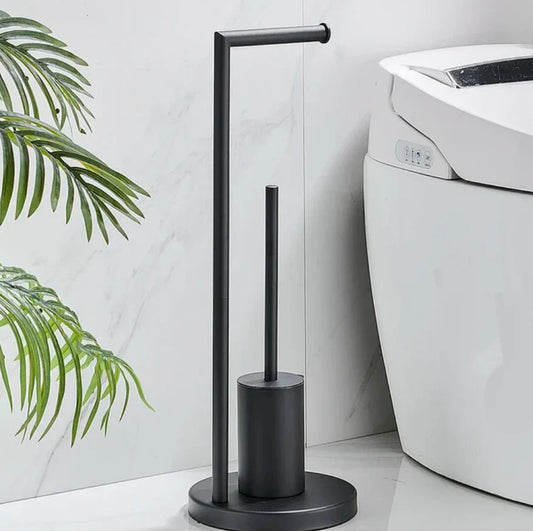 Toiletpapier Houder - NeatRoll - Stijlvol Design - Met Borstel