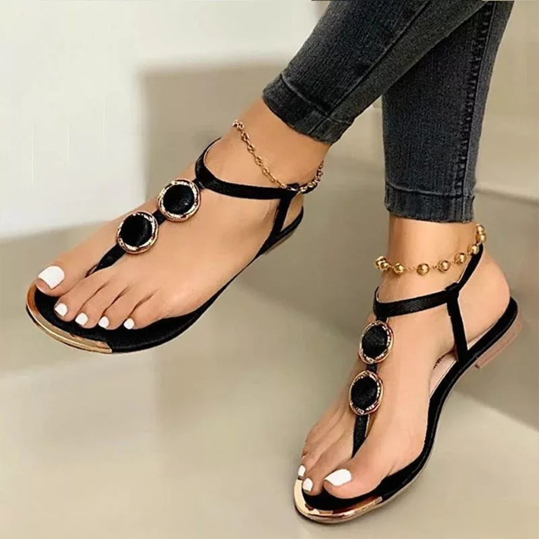 Sandalen - ShineStep - Strass Detail - Comfortabele Pasvorm
