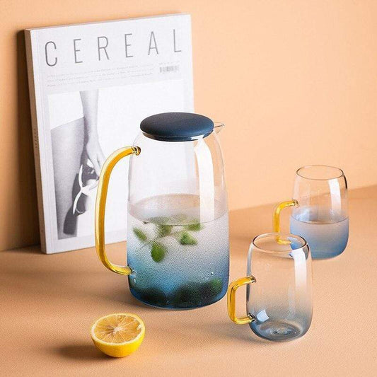 Glazenset - AquaWave - Zeeglas - Bijpassende Glazen