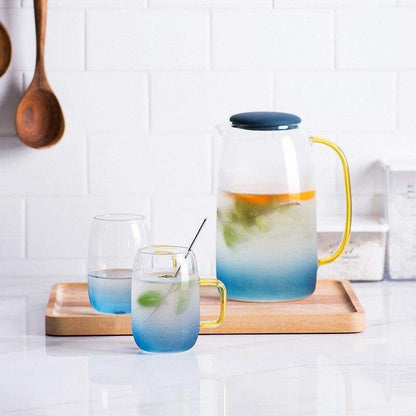 Glazenset - AquaWave - Zeeglas - Bijpassende Glazen