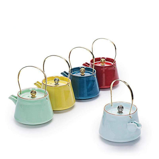 Theepot - HeritageCraft - Vintage Keramiek - Handgemaakte Design