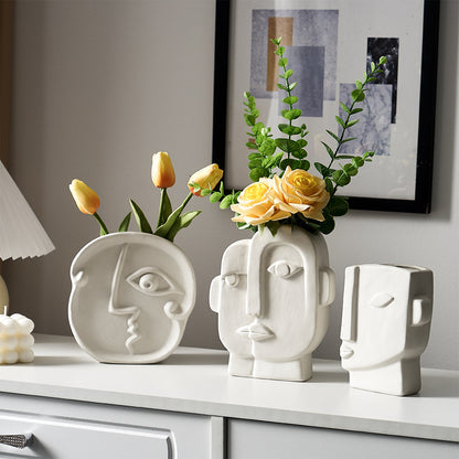 Vaasje - Artistry - Abstract Ontwerp - Keramisch Beeld