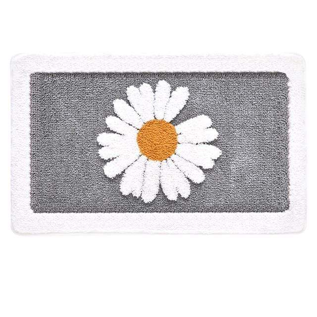 Antislip Mat - GripBloom - Madelief Patroon - Machine Wasbaar