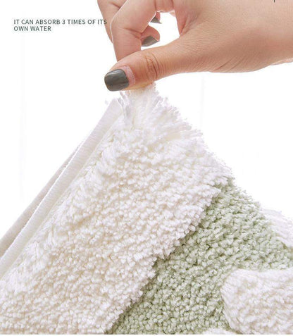Antislip Mat - GripBloom - Madelief Patroon - Machine Wasbaar