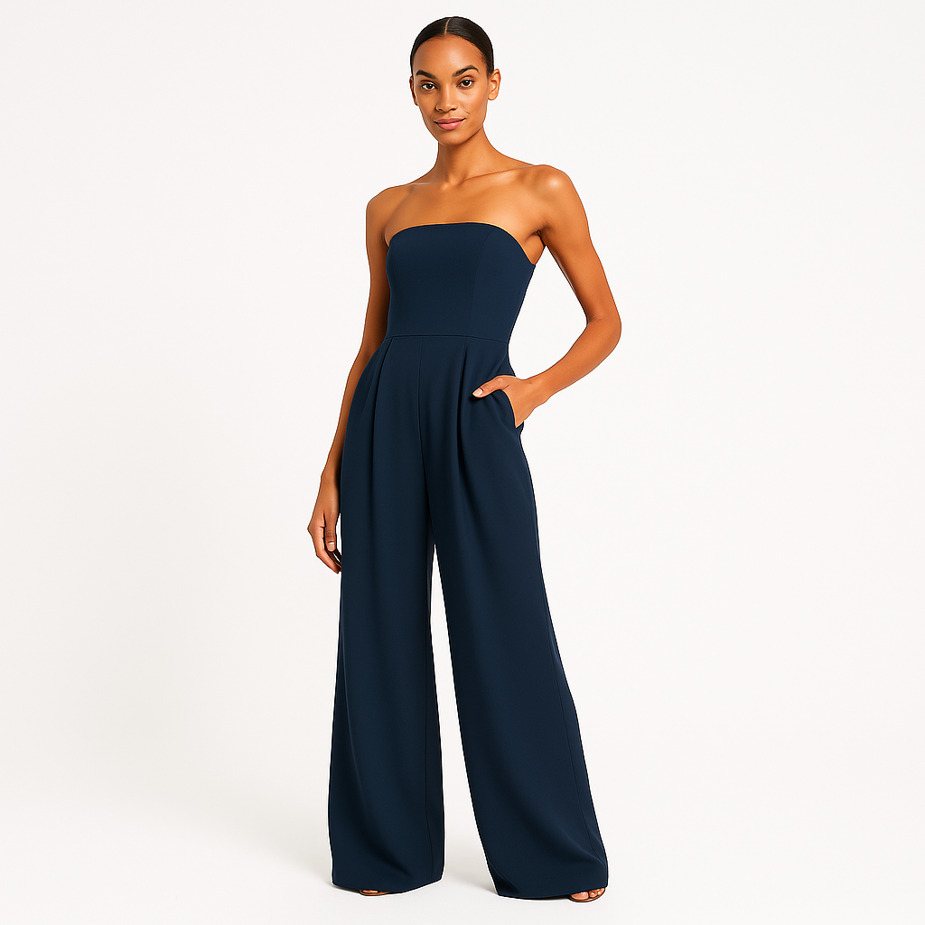 Jumpsuit - LuxeFit - Strapless Design - Ingebouwd Korset