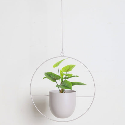 Hangende Bloempot - DecoBloom - Metalen Ketting - Elegante Uitstraling