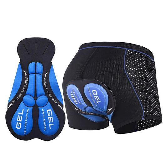 Gel Gevoerde Fietsbroek - ComfortRide - Ademend Materiaal - Perfect voor Lange Ritjes