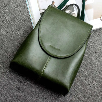 Leren Rugzak - LuxeCarry - Stijlvol Design - Veelzijdige Opslag