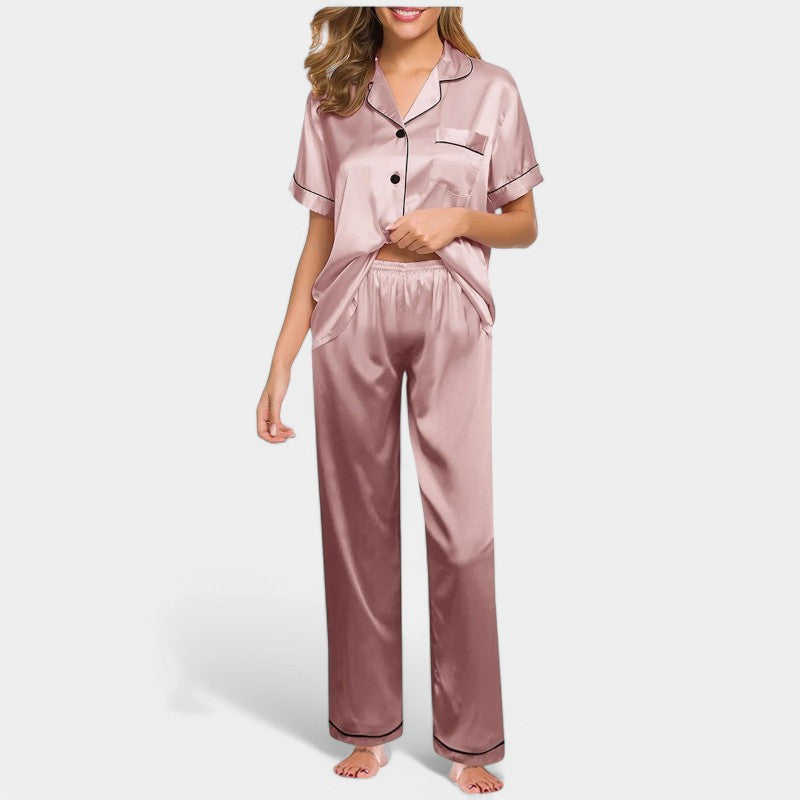 Pyjama's - LuxeFit - Satijn Zijde - Comfortabel Nachtmode