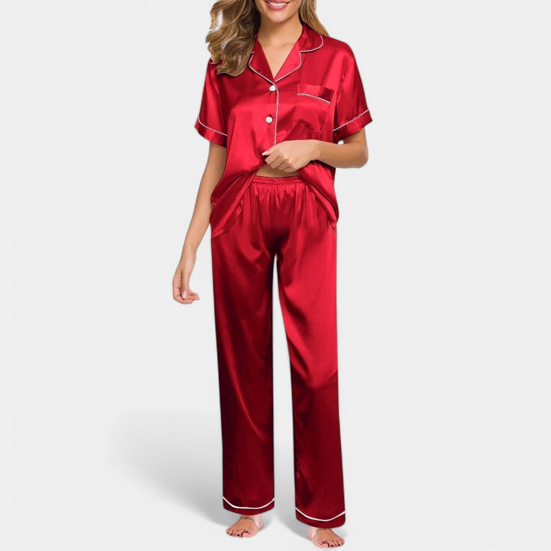 Pyjama's - LuxeFit - Satijn Zijde - Comfortabel Nachtmode