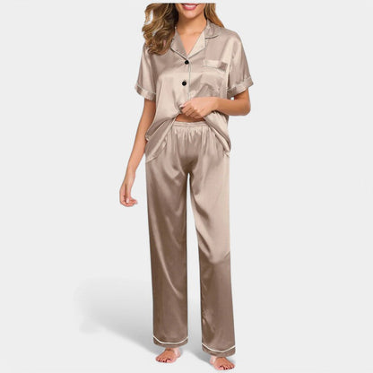 Pyjama's - LuxeFit - Satijn Zijde - Comfortabel Nachtmode