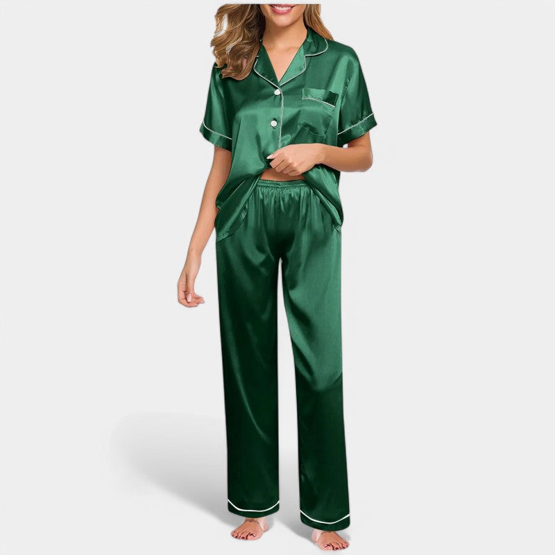 Pyjama's - LuxeFit - Satijn Zijde - Comfortabel Nachtmode