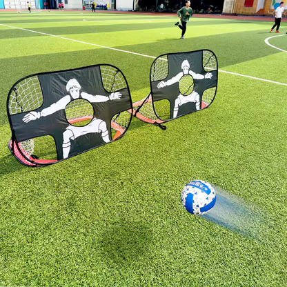 Opvouwbaar Voetbaldoel - Sportiva - Duurzaam Nylon - Binnen & Buiten