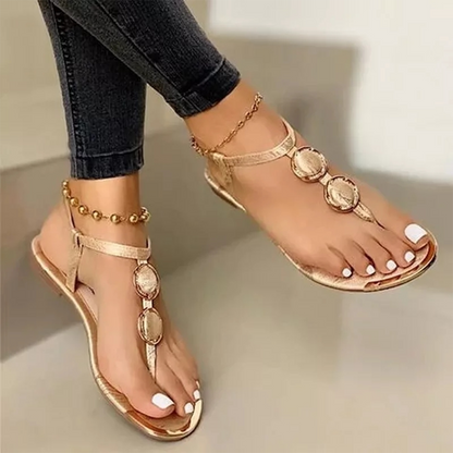 Sandalen - ShineStep - Strass Detail - Comfortabele Pasvorm