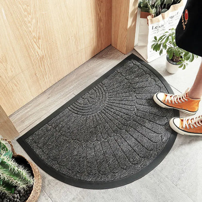 Badmat - PlushComfort - Zachte Stof - Halfronde Vorm