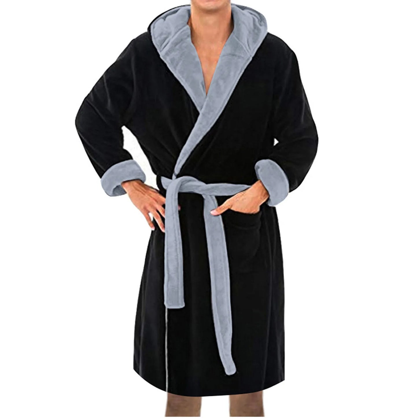 Thermische Badjas - CozyFit - Lange Warme Stijl - Zacht Comfort