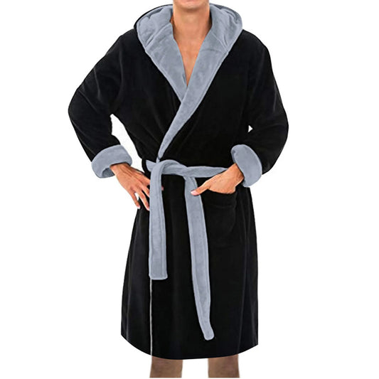 Thermische Badjas - CozyFit - Lange Warme Stijl - Zacht Comfort