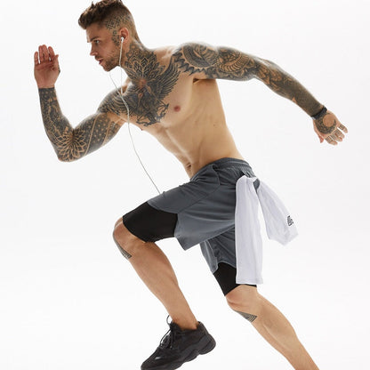 Sportshorts - FlexFit - Compressie Ondersteuning - Sneldrogend