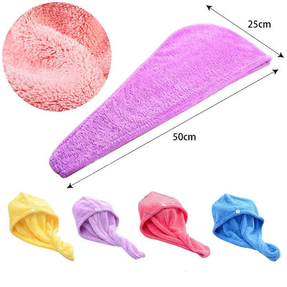 Haarhanddoek - MagicDry - Sneldrogende Technologie - Beschadigingsvrije Zorg