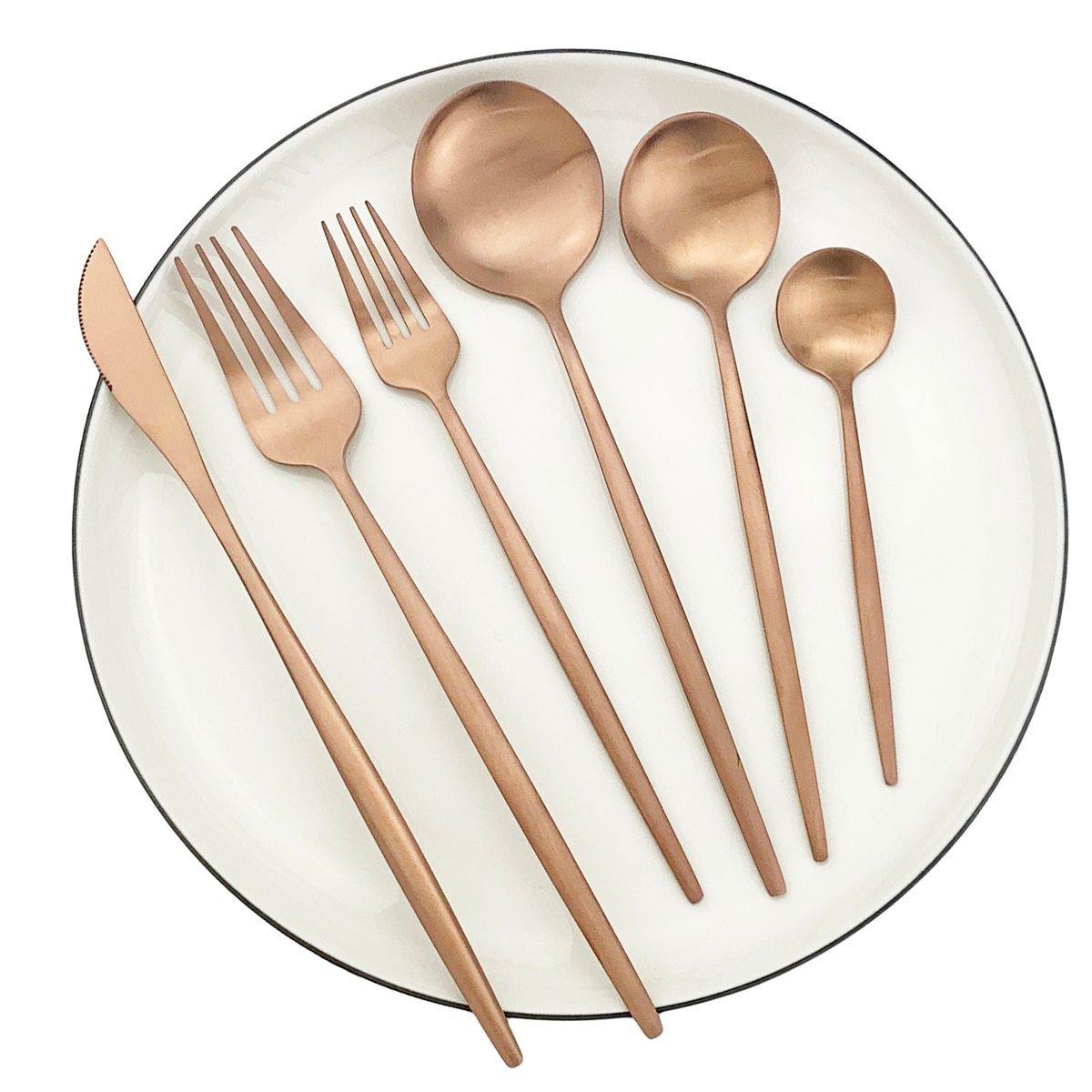 Bestekset - Dineo - Minimalistisch Ontwerp - 36-Delig Roestvrij Staal