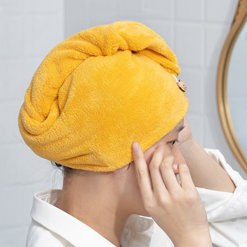 Haarhanddoek - MagicDry - Sneldrogende Technologie - Beschadigingsvrije Zorg