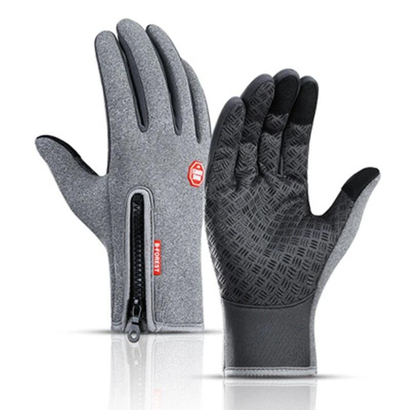 Thermische Grip Handschoenen - HeatGuard - Isolerend Polyester - Tech-Vriendelijk Ontwerp