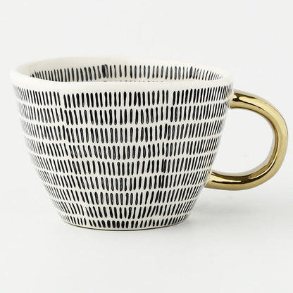 Keramische Mokken - Artistry - Handbeschilderd Design - Geometrische Patronen