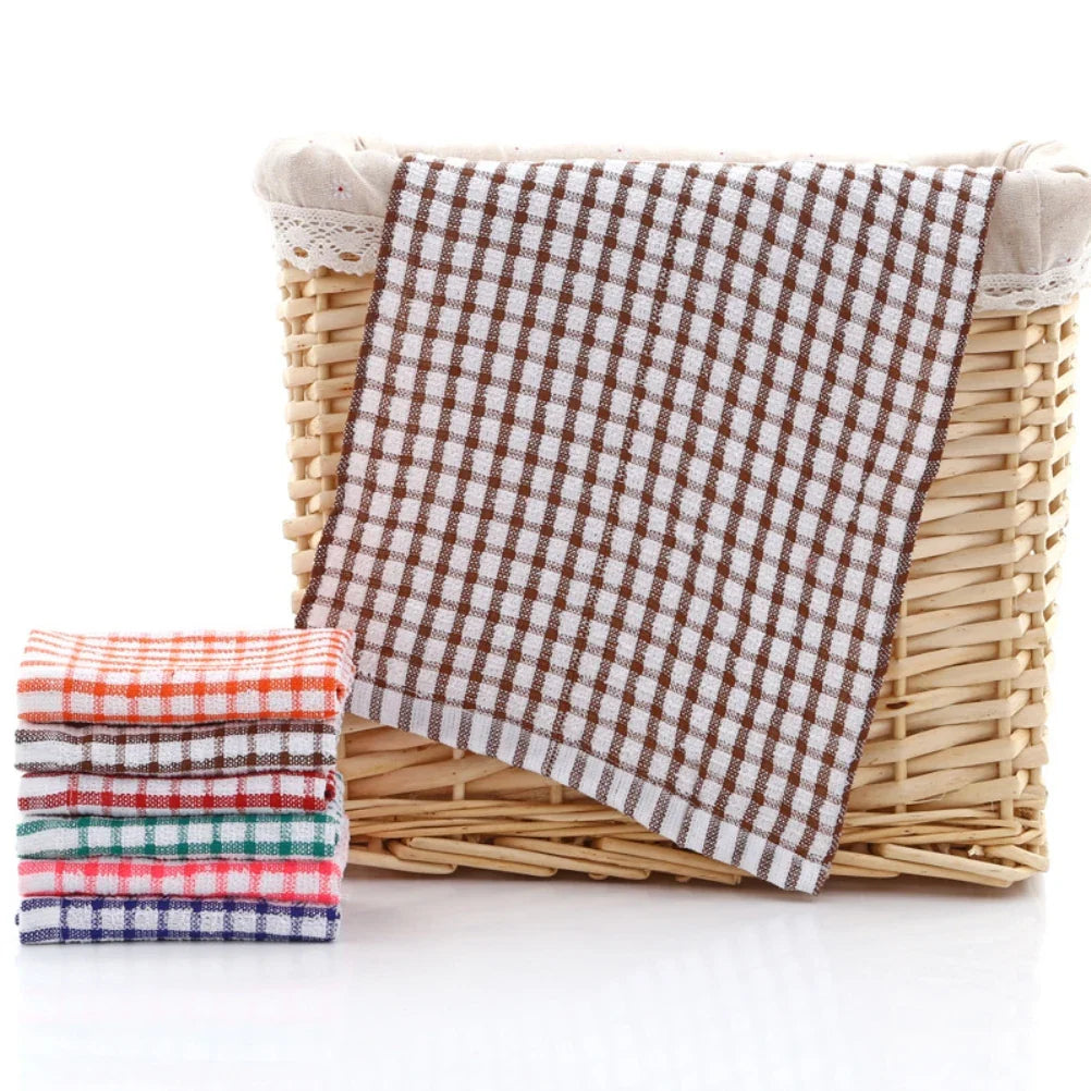 Katoenen Theedoekenset - Wavelya - Super Absorberend Materiaal - Herbruikbare Keuken Doeken