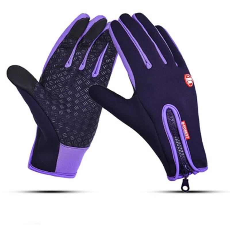 Thermische Grip Handschoenen - HeatGuard - Isolerend Polyester - Tech-Vriendelijk Ontwerp