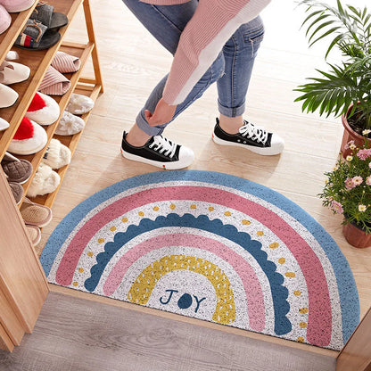 Deurmat - ColorWave - Regenboogprint - Stijlvolle Entree