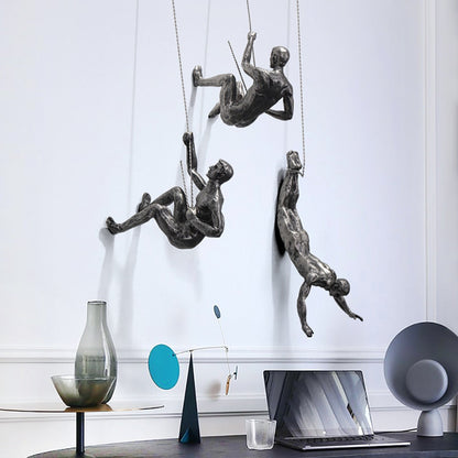 Muurdecoratie - ClimbCraft - 3D Kunst - Creatieve Woondecoratie
