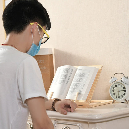 Boekenstand - BookPerch - Houten Design - Multi-Apparaat Houder