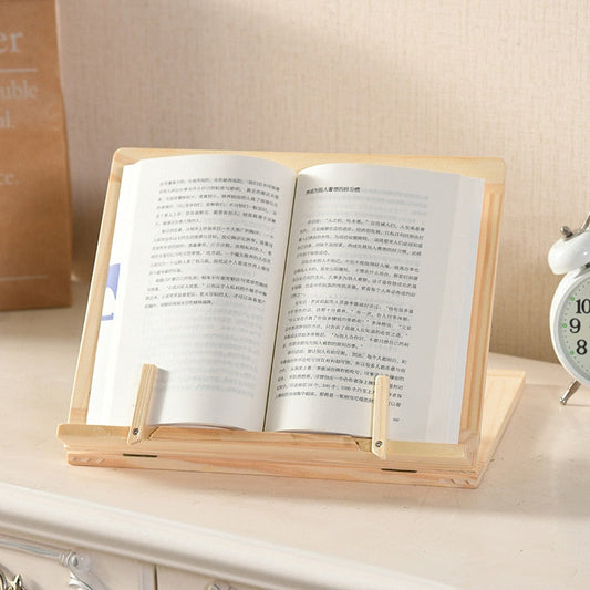 Boekenstand - BookPerch - Houten Design - Multi-Apparaat Houder