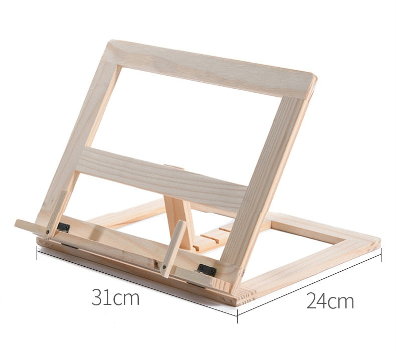 Boekenstand - BookPerch - Houten Design - Multi-Apparaat Houder