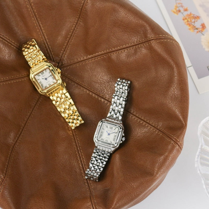 Dames Horloge - StyleTime - Vierkant Design - Stalen Band